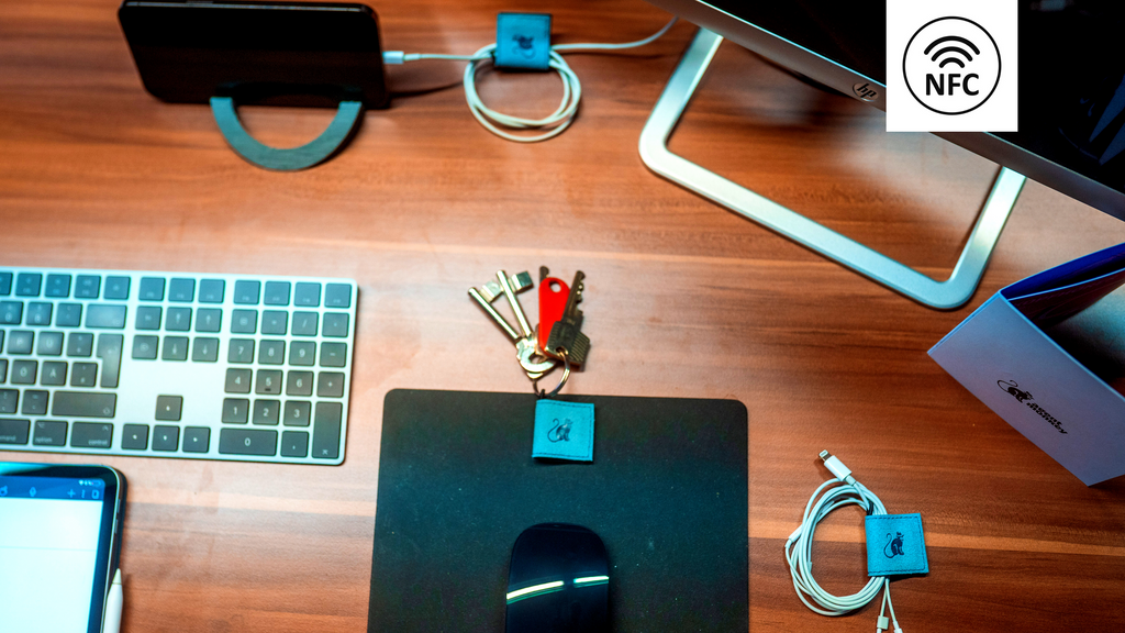 AgentSmart™️ | NFC Multitool Cable Organizer | Blue