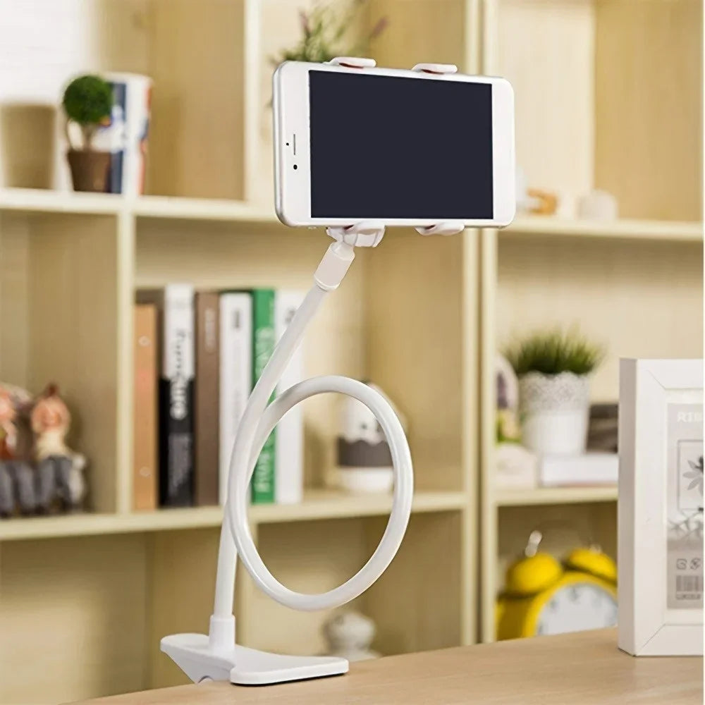 Universal Mobile Phone Bracket Clamp Bedside Desktop  Long Arm Lazy Person Phone Stands Support For iPhone Xiaomi Huawei Samsung