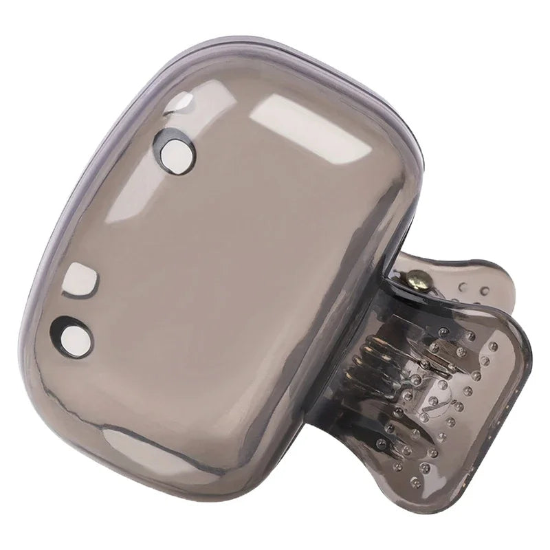 1PCS Travel Toothbrush Head Covers Toothbrush Protector Cap Brush Pod Case Protective Portable Plastic Clip For Household Travel