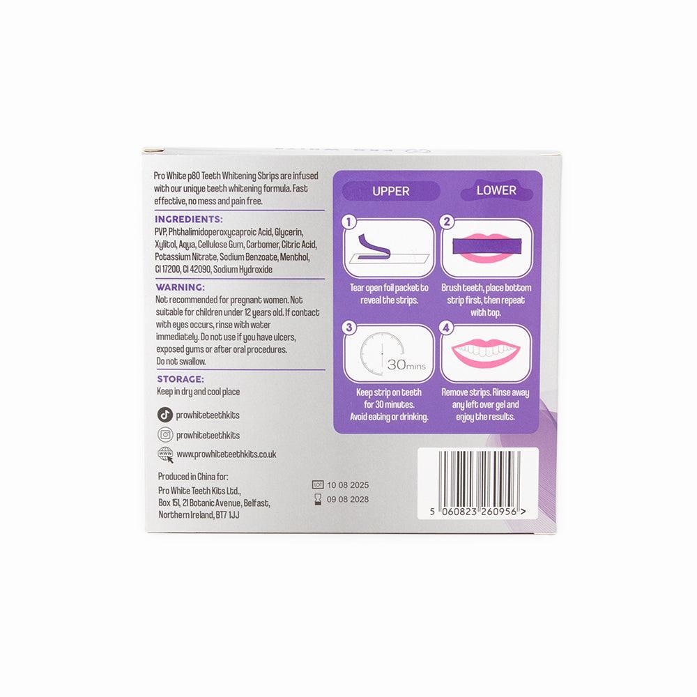 p80™ Teeth Whitening Strips