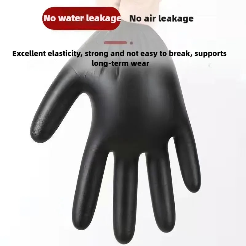Disposable Nitrile Waterproof Gloves Dish Washing Kitchen Household Gloves Dog Wash Cleaning Glove for Food Working Latex Gloves