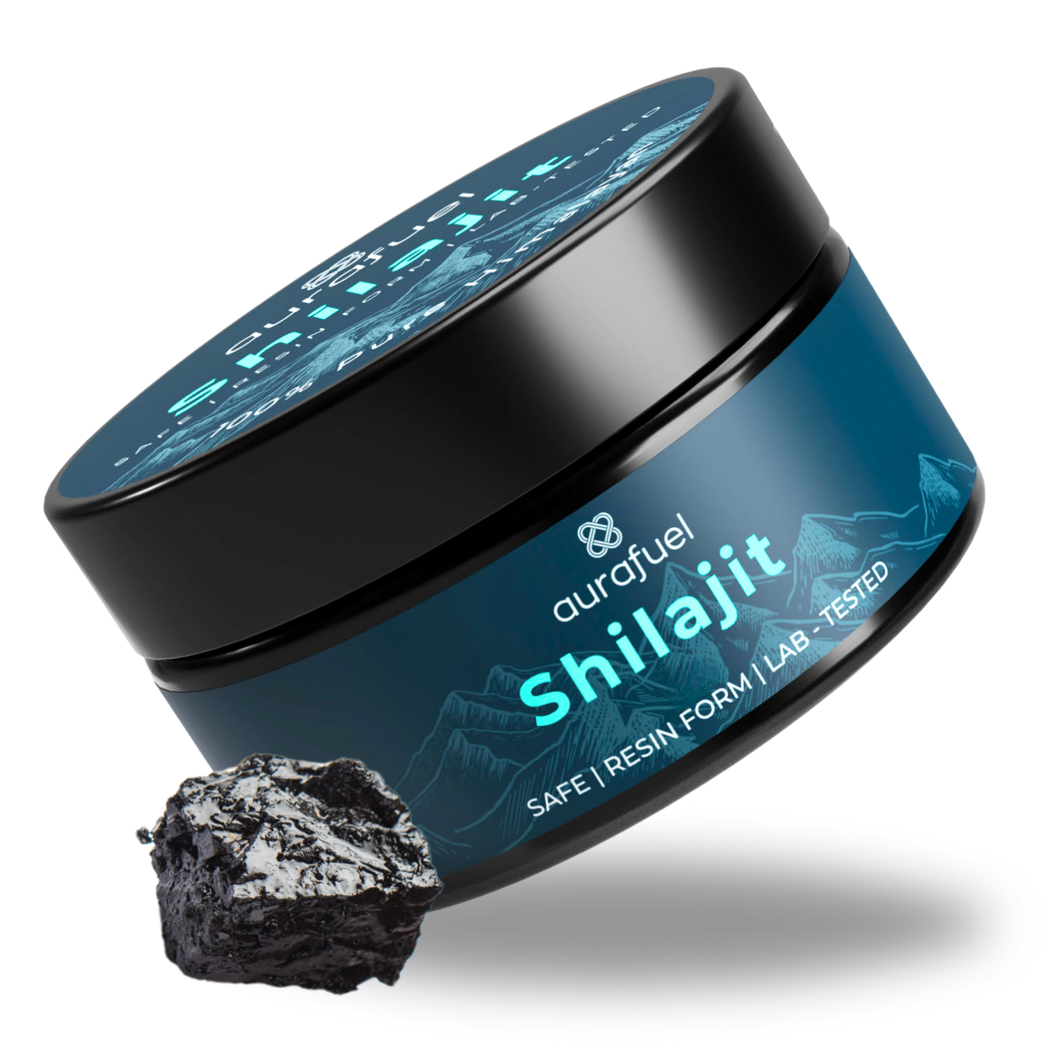 Pure Shilajit Resin from Himalaya - 100% authentic & purified