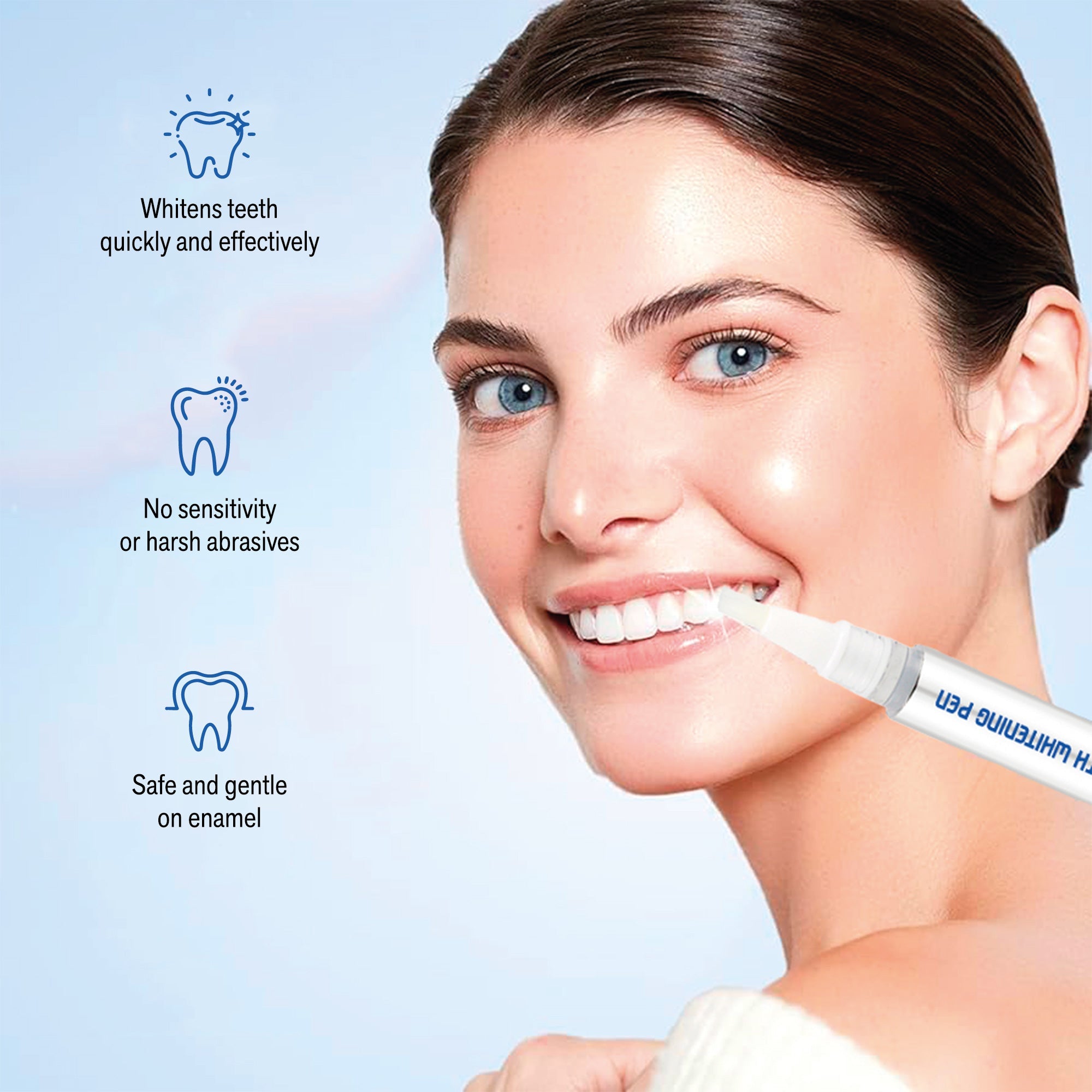 Pursonic Ultimate Smile Brightening Kit: Rotary Electric Toothbrush, UV Sterilizer, V34 Serum, Whitening Strips, & Pens