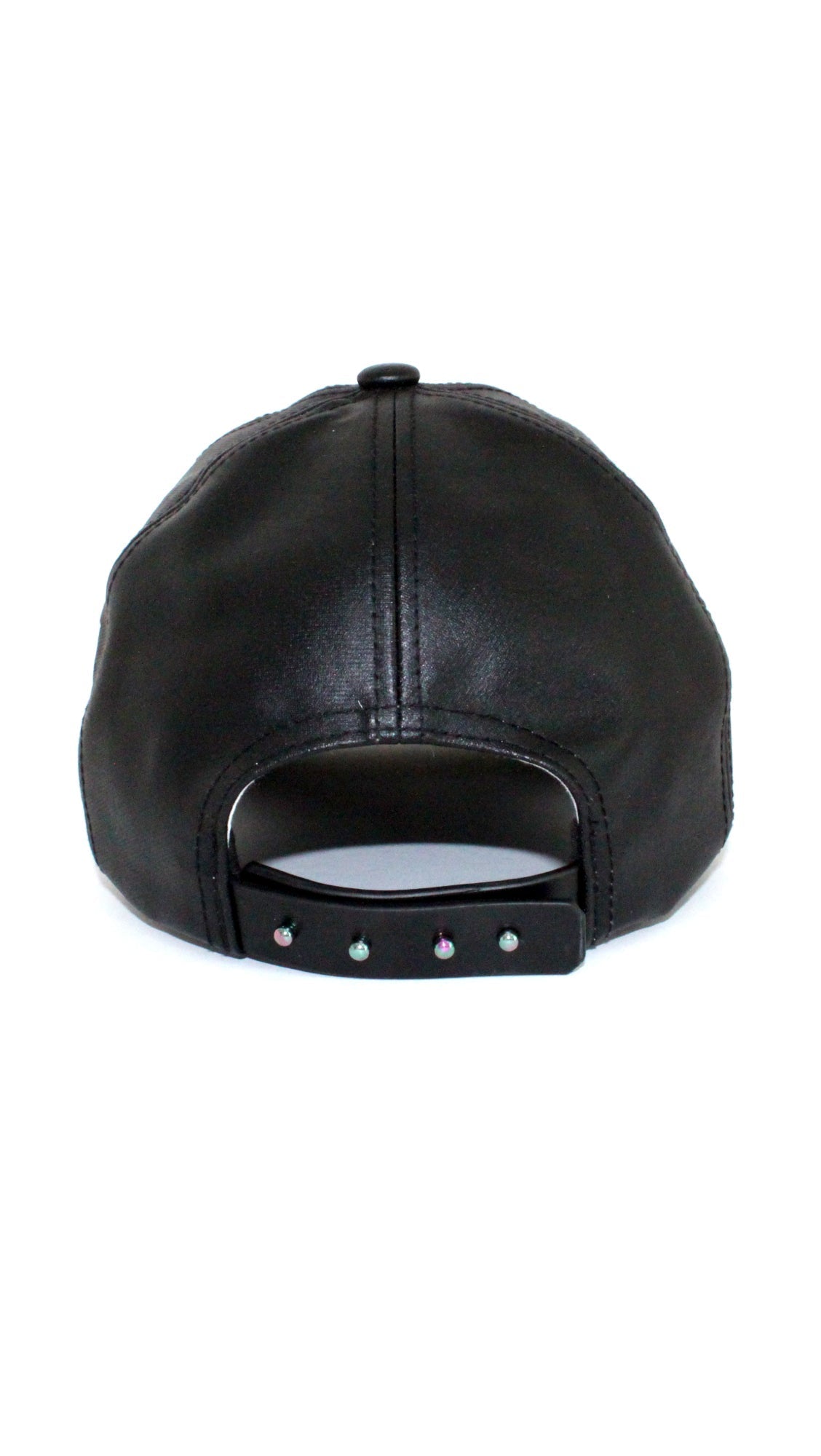 Waxed Baseball Cap - Black