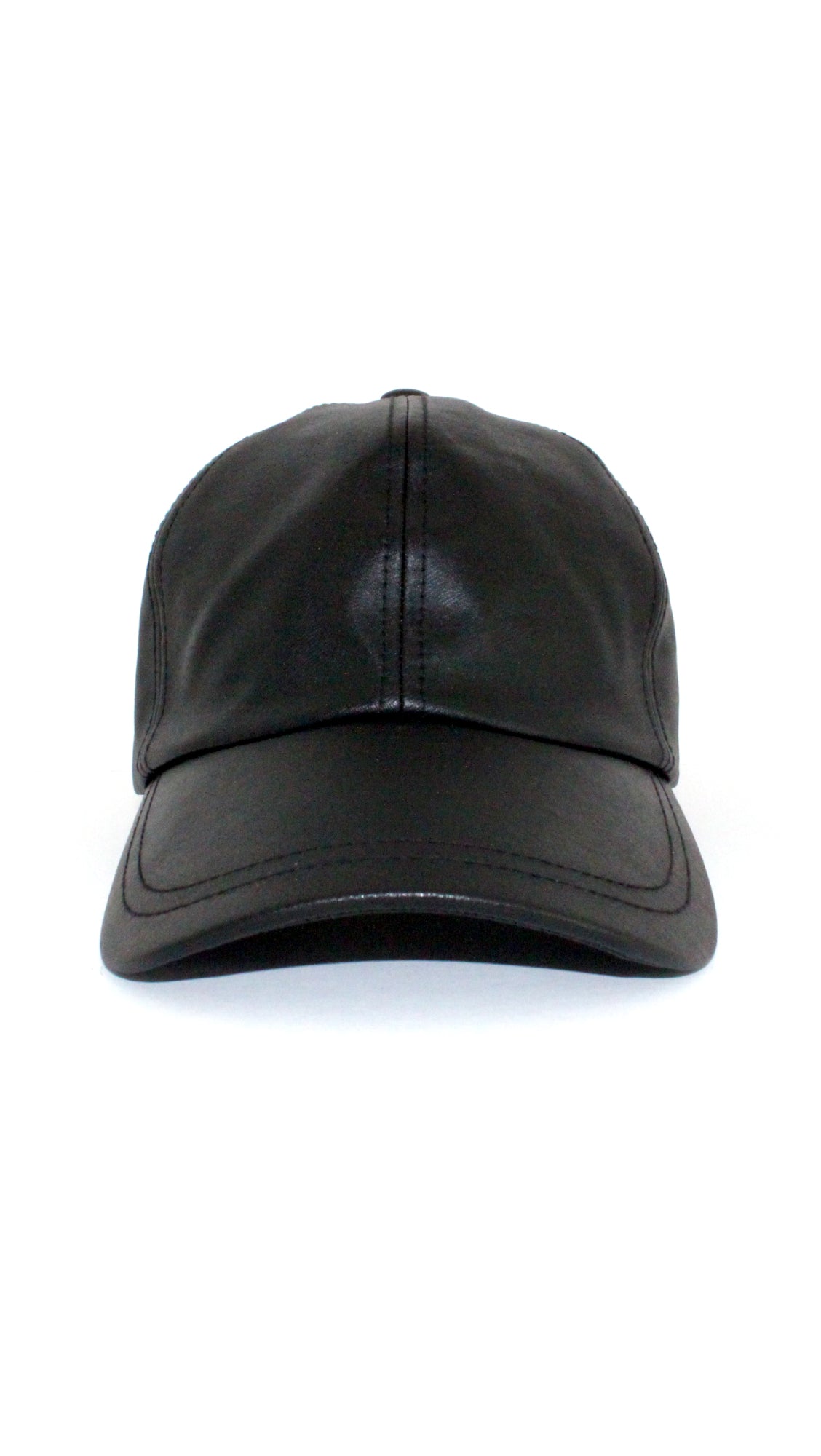 Waxed Baseball Cap - Black