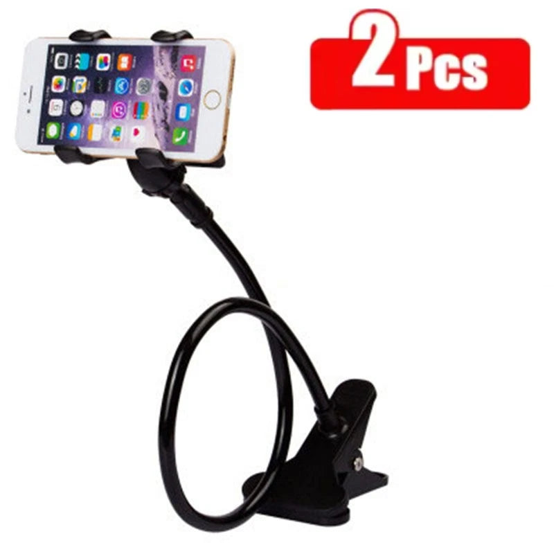 Universal Mobile Phone Bracket Clamp Bedside Desktop  Long Arm Lazy Person Phone Stands Support For iPhone Xiaomi Huawei Samsung