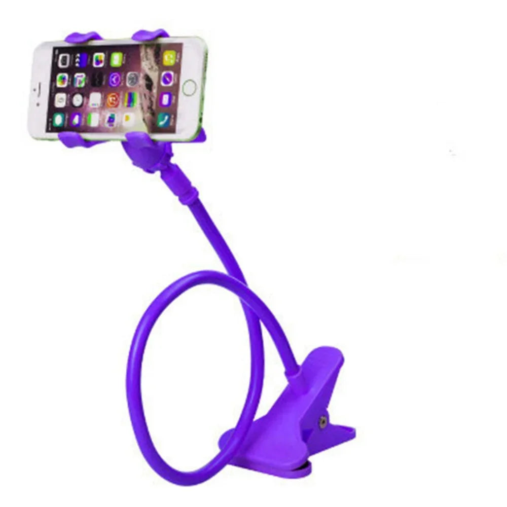Universal Mobile Phone Bracket Clamp Bedside Desktop  Long Arm Lazy Person Phone Stands Support For iPhone Xiaomi Huawei Samsung